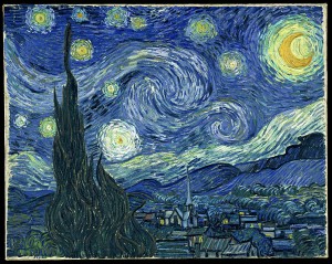 La noche estrellada, de Van Gogh